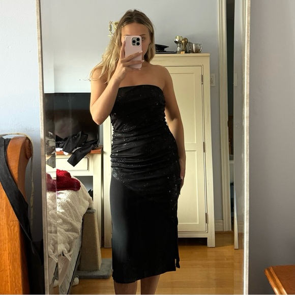 Vintage Sequin Tube Dress - Picture 4 of 5